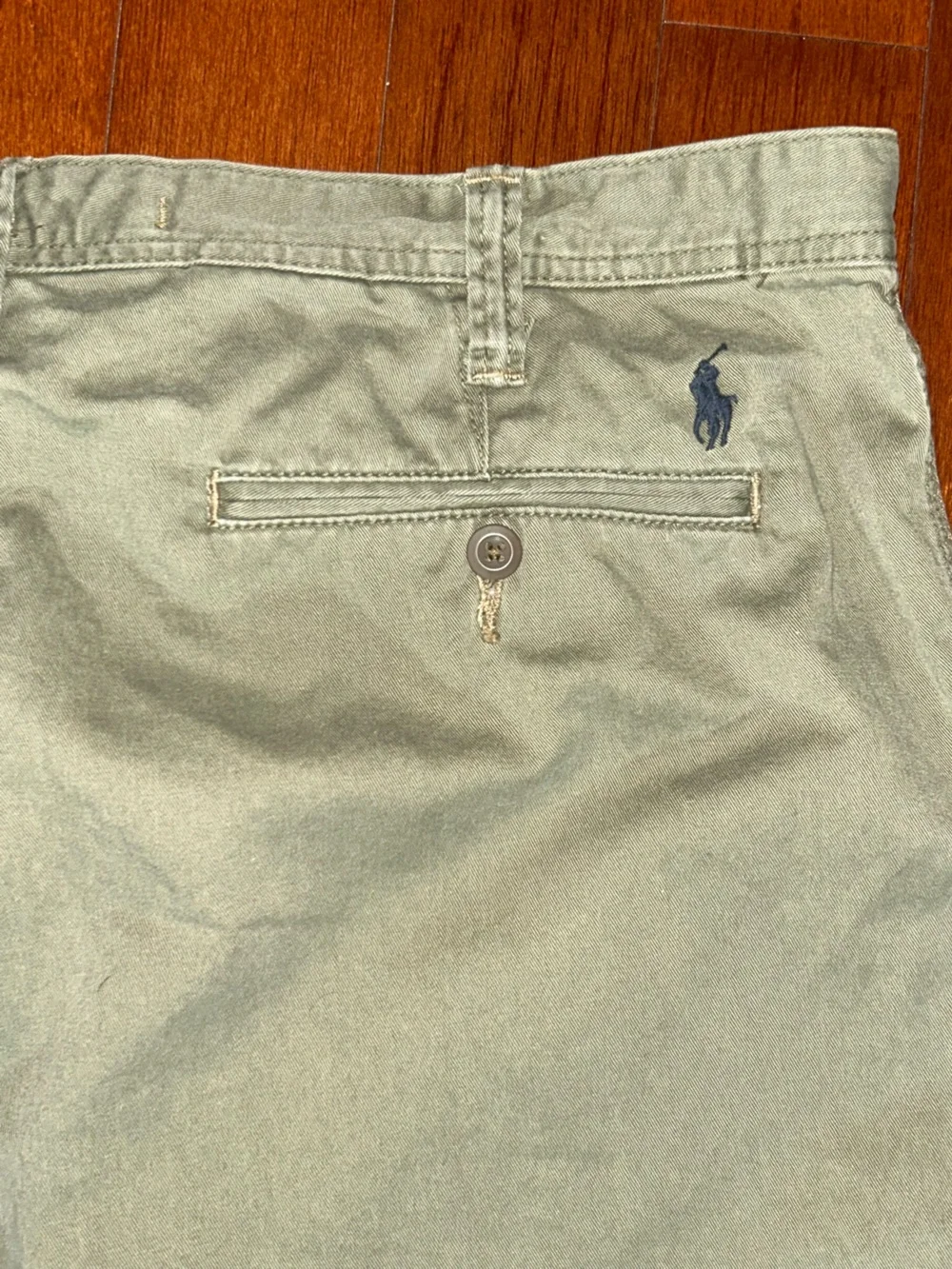Polo Golf Ralph Lauren Khaki Shorts Men’s 38 Relaxed Fit Olive Green Dadcore